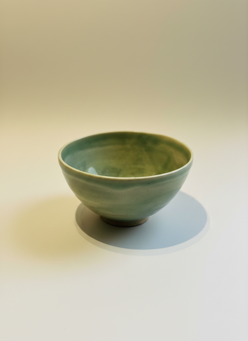 Celadon Mist Bowl — alternate view