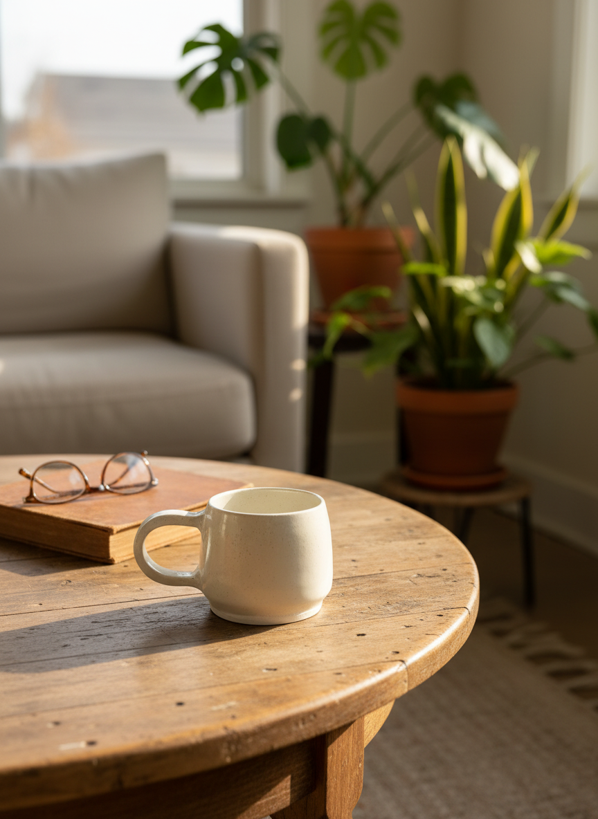 Cream Everyday Mug — alternate view