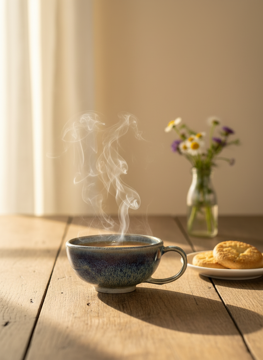 Blue Speckle Mug — alternate view